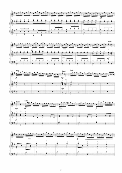 Vivaldi - Violin Concerto No.8 in G major RV 299 Op.7 for Violin and Piano image number null