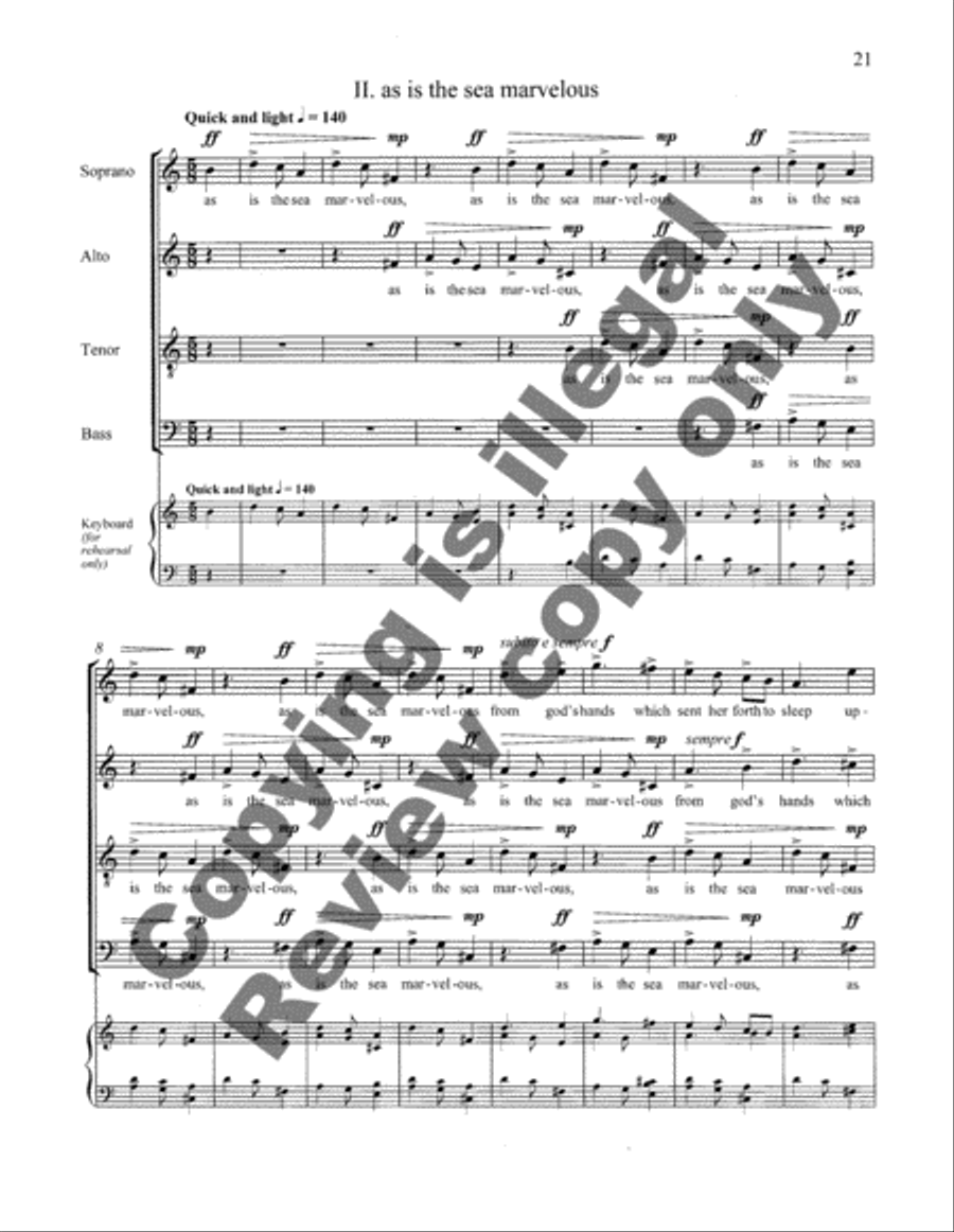 Sometimes I Feel Alive Sometimes I Feel Alive Divisi scores gallery preview page 5