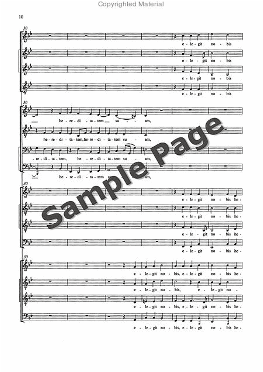 Omnes gentes plaudite Omnes gentes plaudite Mixed Choir scores gallery preview page 11