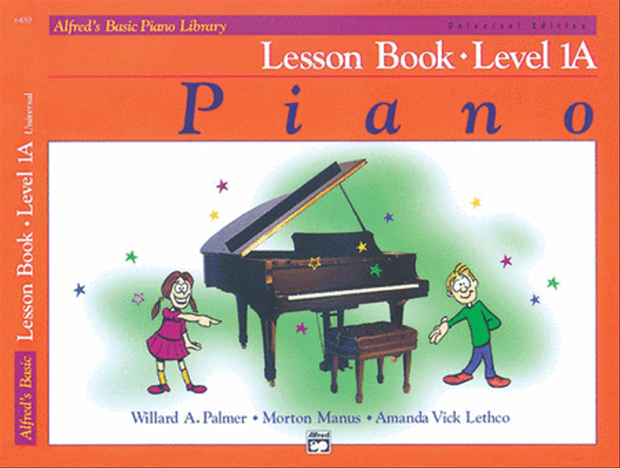 Alfred's Basic Piano Course Lesson Book, Level 1A Piano Method scores gallery preview page 1