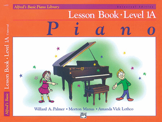 Book cover for Alfred's Basic Piano Course Lesson Book, Level 1A