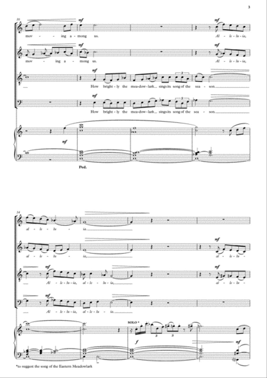 Easter Light 4-Part scores gallery preview page 3