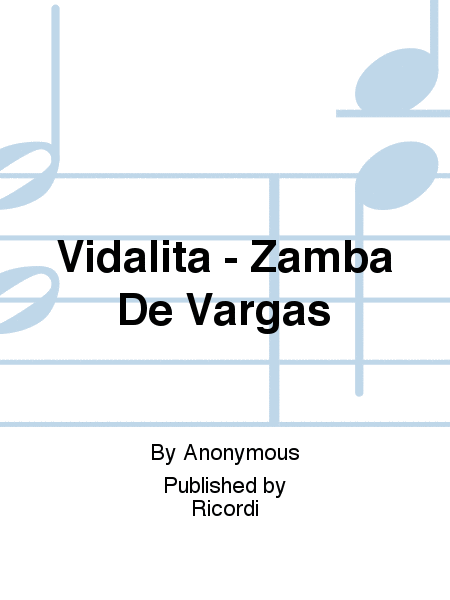 Vidalita - Zamba De Vargas