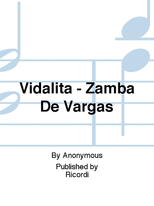 Vidalita - Zamba De Vargas