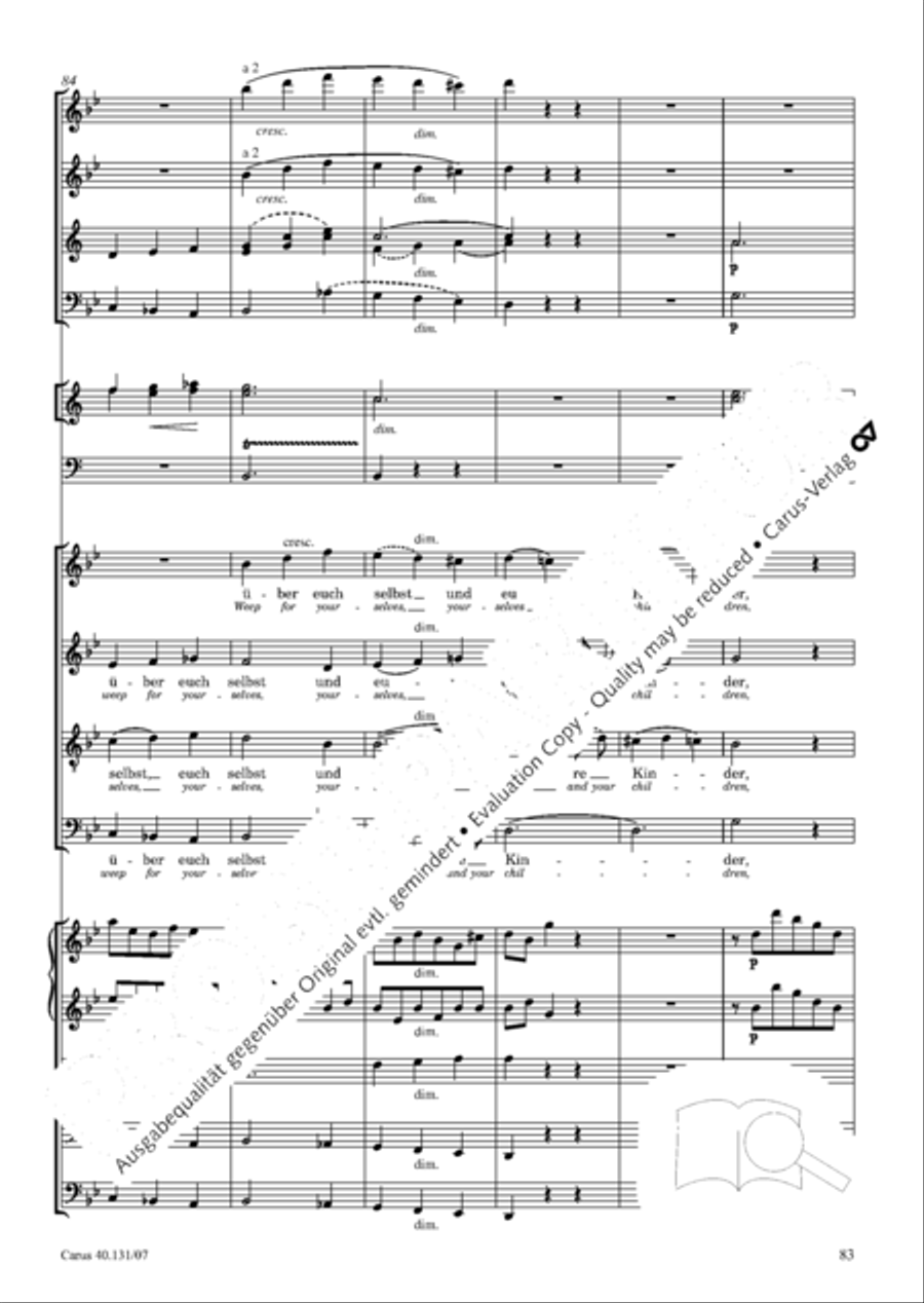Christus Christus Choir scores gallery preview page 100