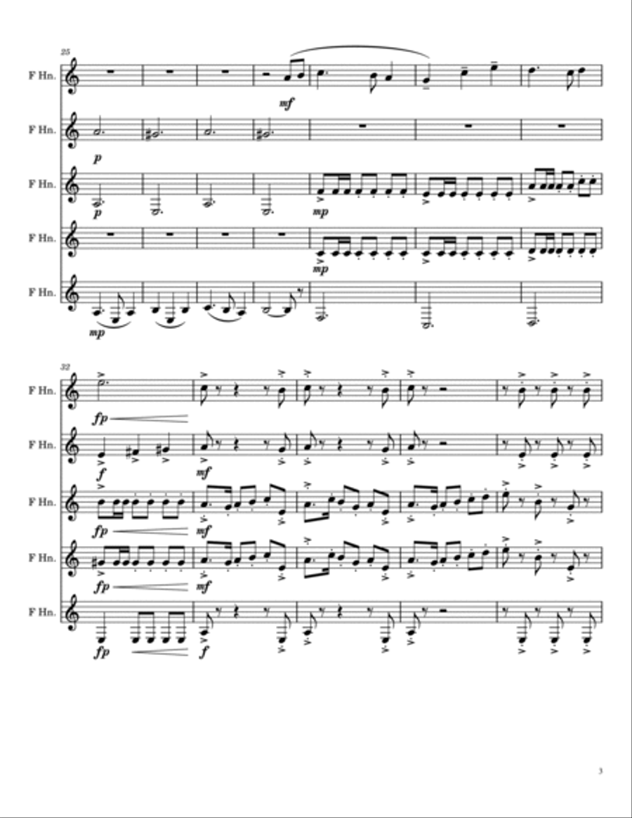 Pirates Of The Caribbean Pirates Of The Caribbean Brass Ensemble scores gallery preview page 3