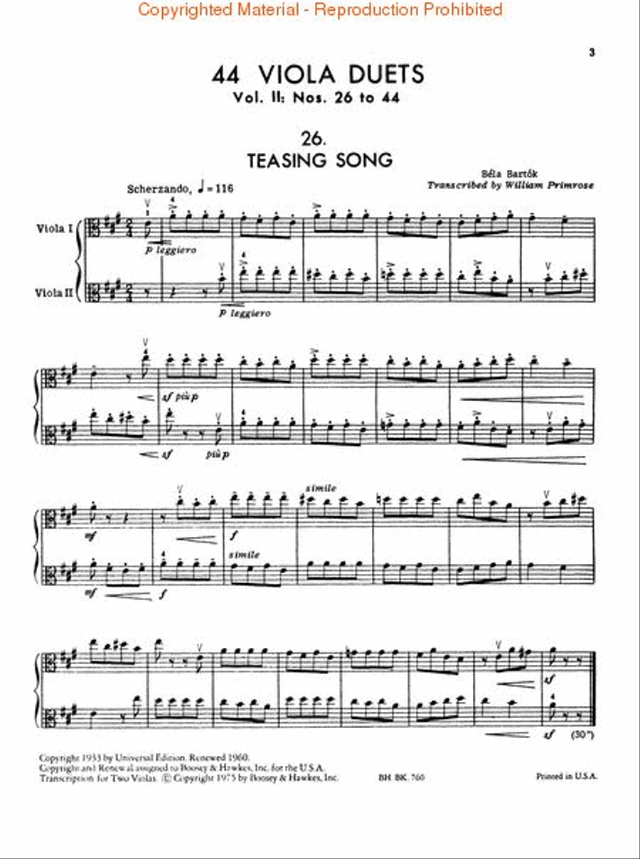 44 Duets String Duet scores gallery preview page 2