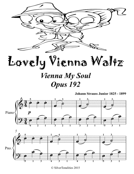 Petite Viennese Waltzes for Easiest Piano Booklet E