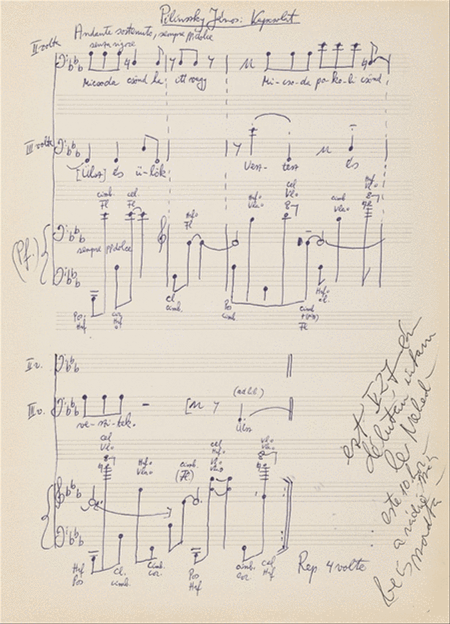 Zoli Kocsis's Manuscript book Piano Solo scores gallery preview page 3