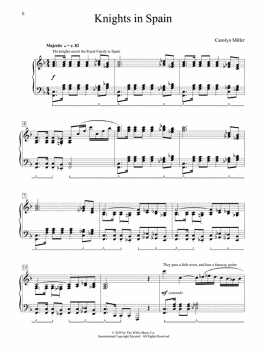 Rhapsody Piano scores gallery preview page 3