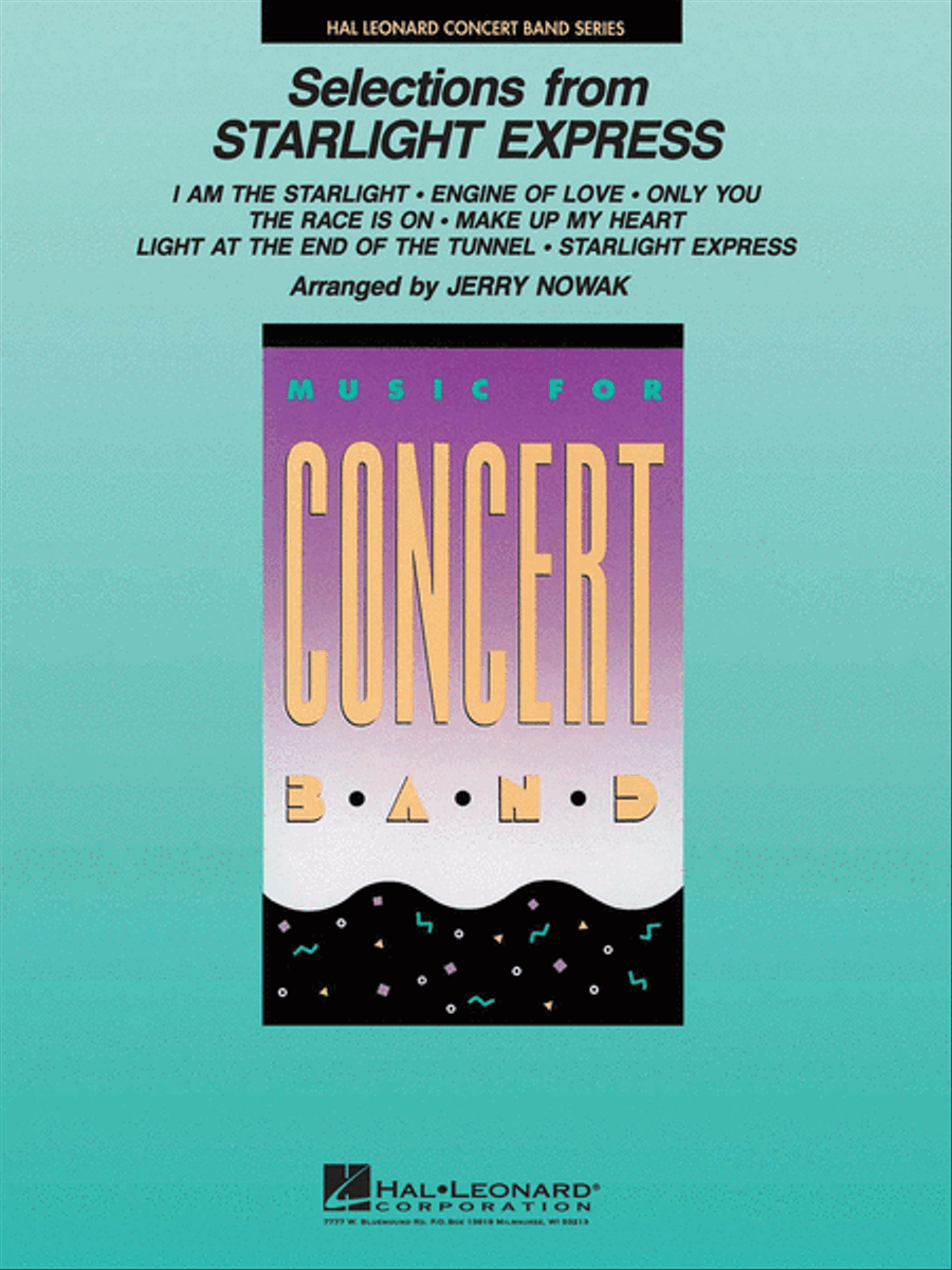 Selections from Starlight Express Concert Band scores gallery preview page 1
