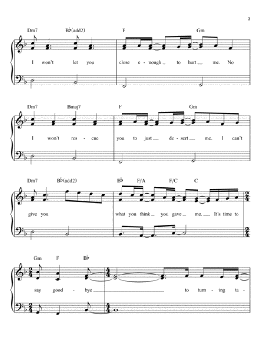 Turning Tables Voice scores gallery preview page 3