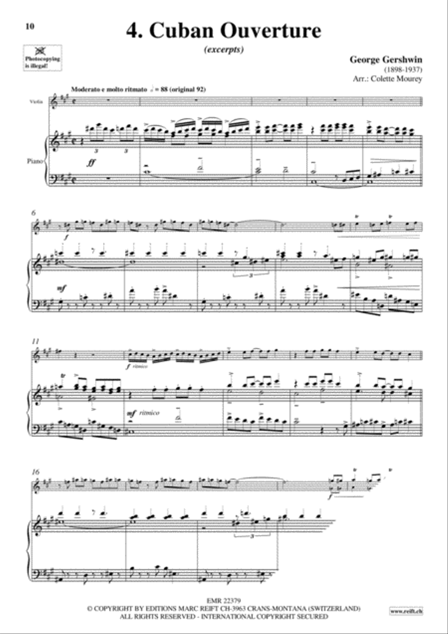Gershwin 20 Greatest Hits Violin Solo scores gallery preview page 6