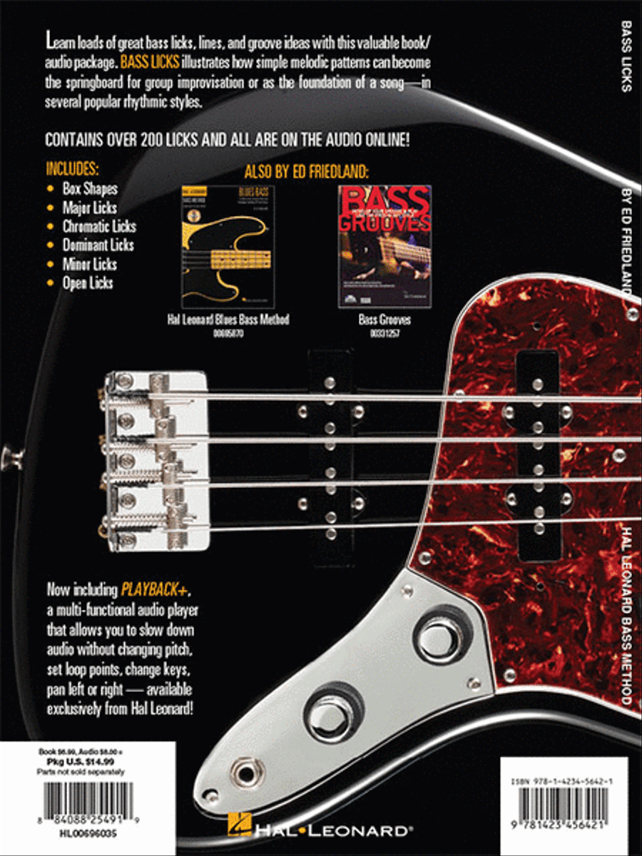 Bass Licks Bass Guitar Tablature scores gallery preview page 6
