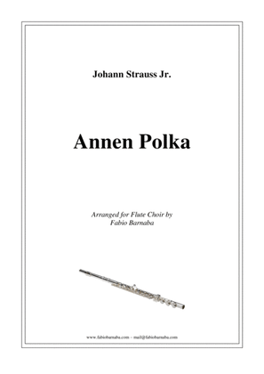 Annen Polka - for Flute Choir