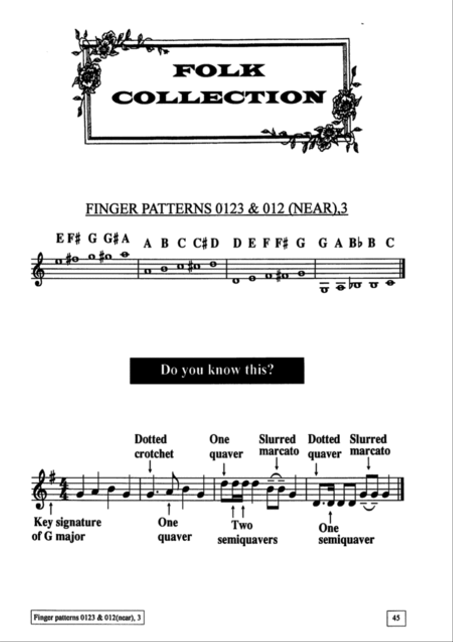 PUPIL BOOK Vol 7 Folk Collection for Violin Violin Solo scores gallery preview page 5