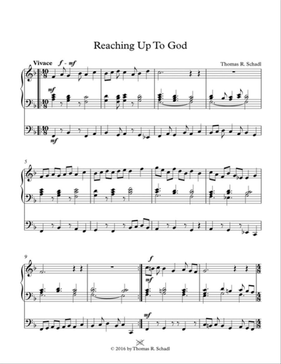 Reaching Up To God Reaching Up To God Organ Solo scores gallery preview page 2