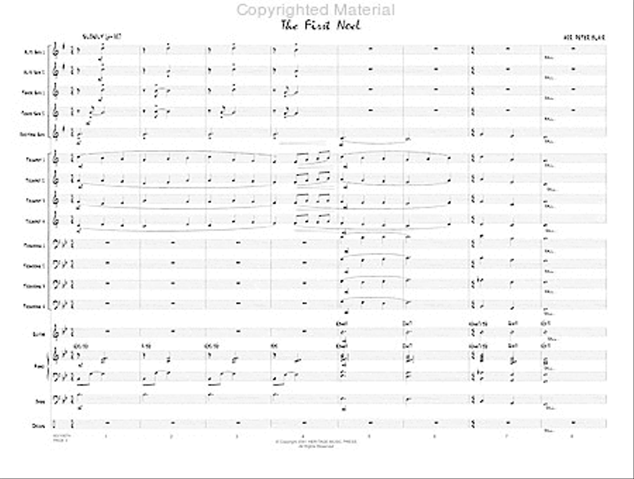 Christmas Classics, Vol. 1 Jazz Ensemble scores gallery preview page 2