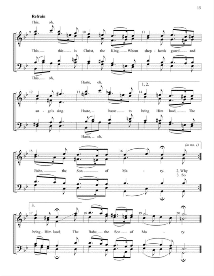 Yuletide Favorites (Volume II) TTBB scores gallery preview page 14