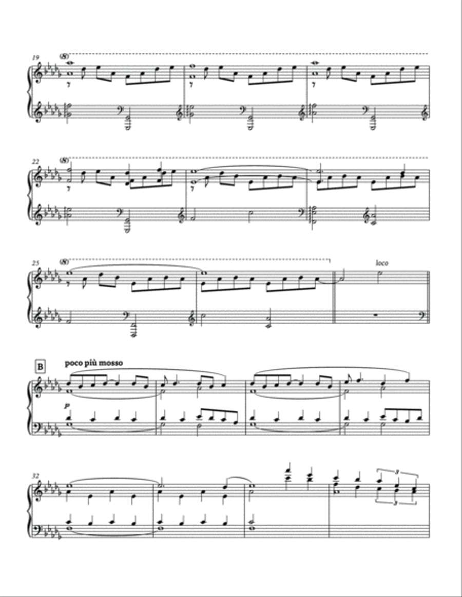 Another Medium (Undertale Piano Collections) Piano Solo scores gallery preview page 3