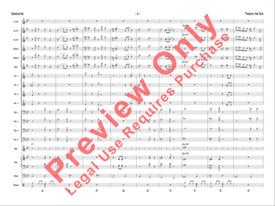 There's the Rub There's the Rub Jazz Ensemble scores gallery preview page 9