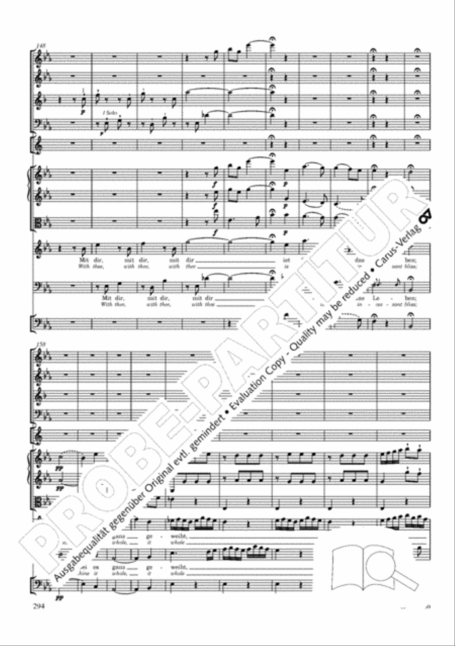 The Creation (Die Schopfung) 4-Part scores gallery preview page 314