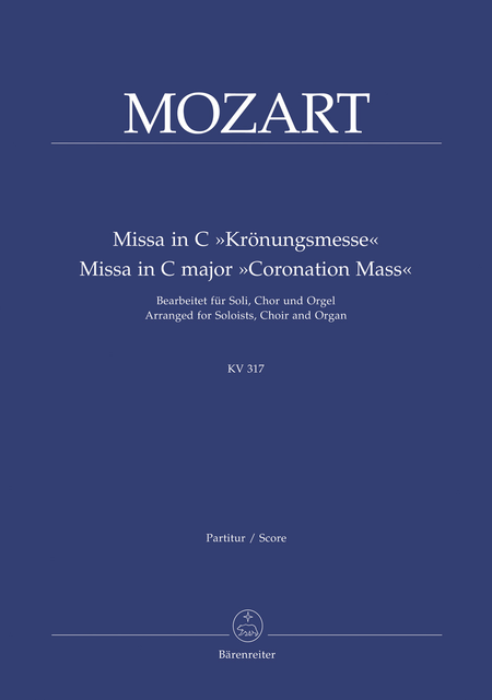 Missa in C Kronungsmesse - Missa in C major Coronation Mass