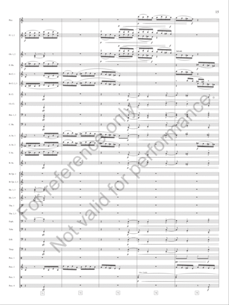 Arkansas Traveler Arkansas Traveler Concert Band scores gallery preview page 16