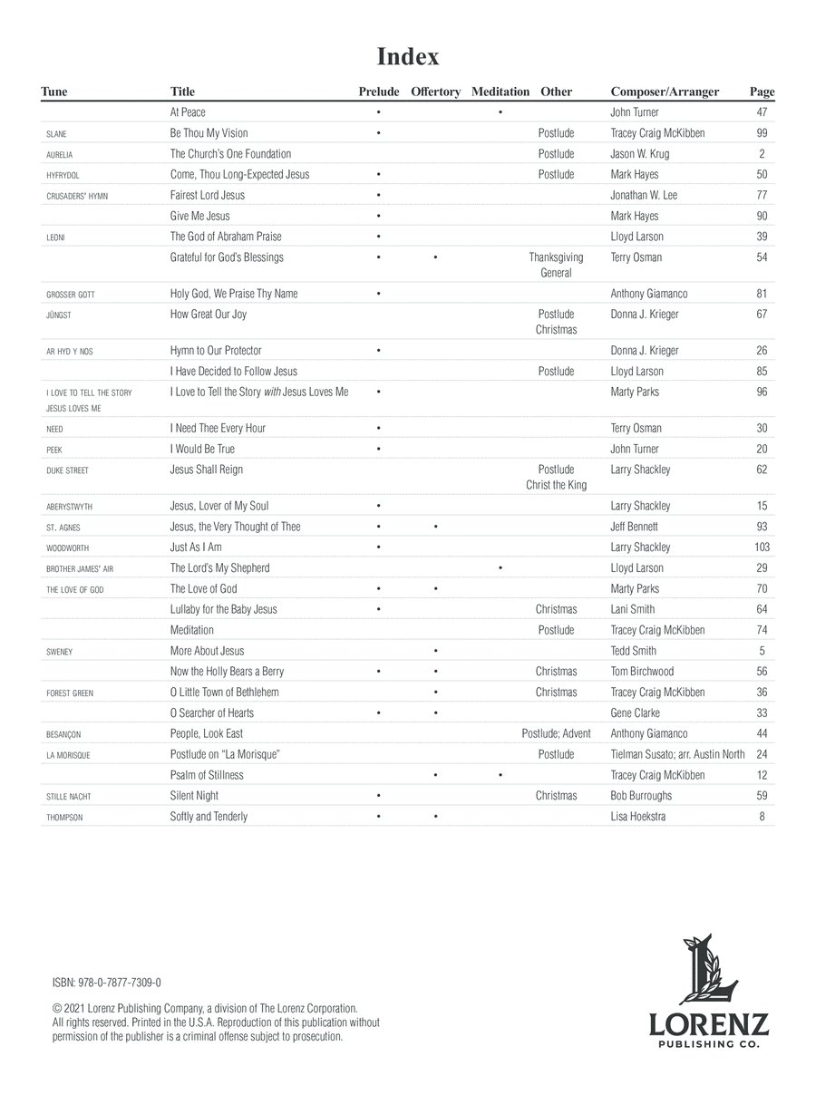 The Church Pianist's Library, Vol. 29 Piano Solo scores gallery preview page 1