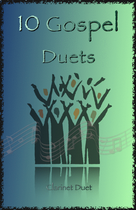 Book cover for 10 Gospel Duets for Clarinet