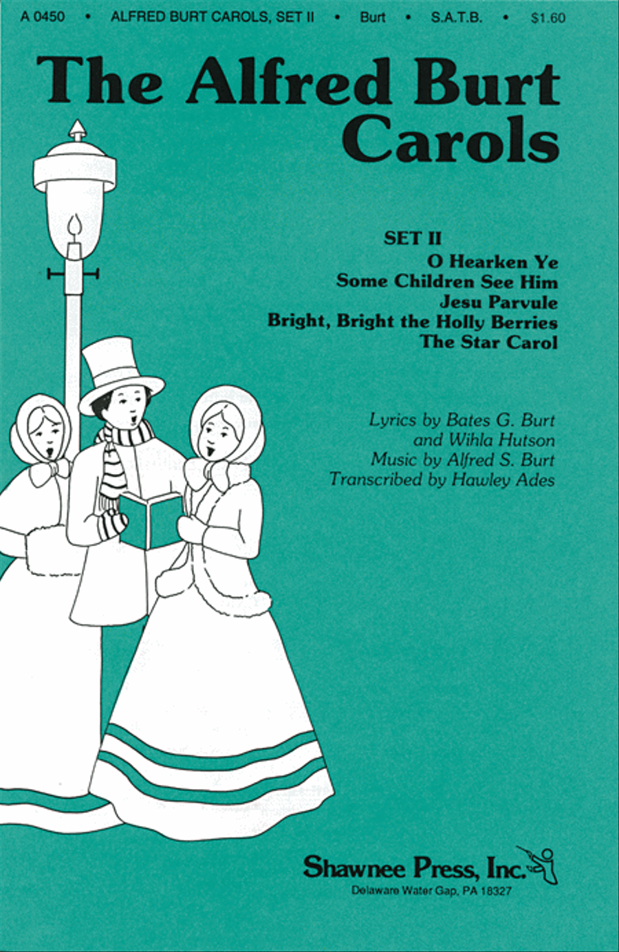 The Alfred Burt Carols – Set 2 4-Part scores gallery preview page 1