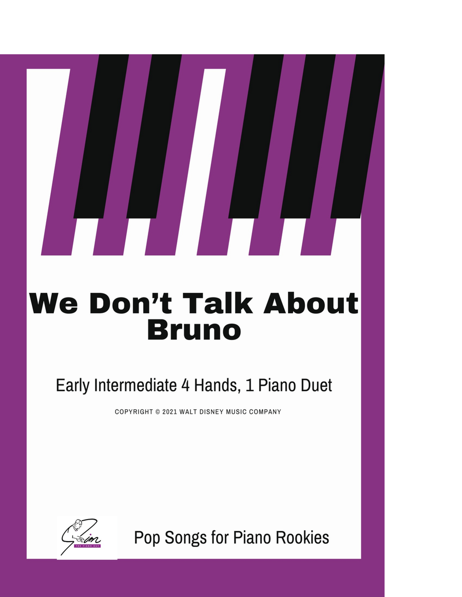 We Don't Talk About Bruno Piano Method scores gallery preview page 1