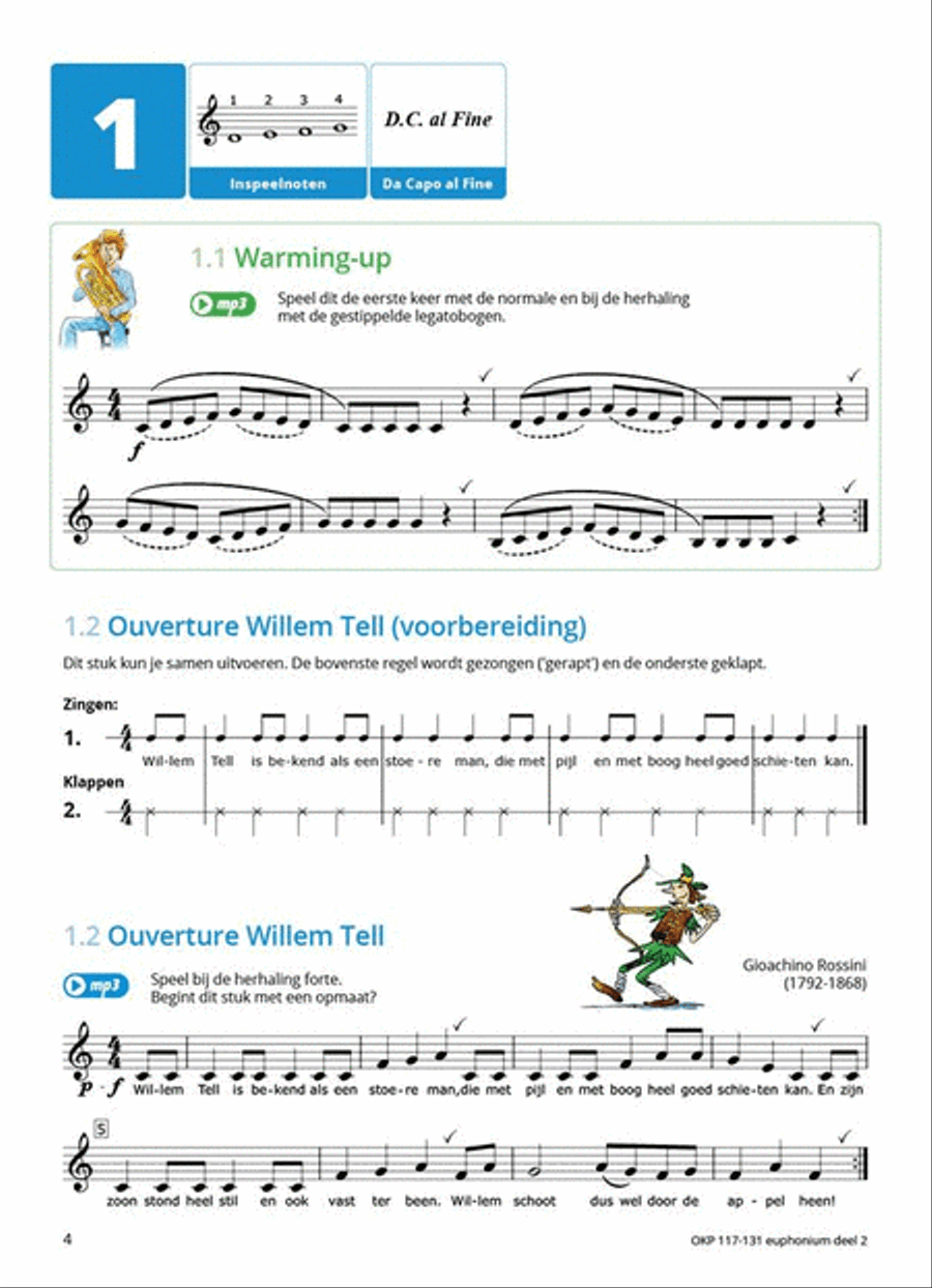 Samen Leren Samenspelen Vlaams Deel 2 Euphonium scores gallery preview page 2