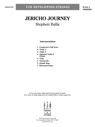 Jericho Journey: Score