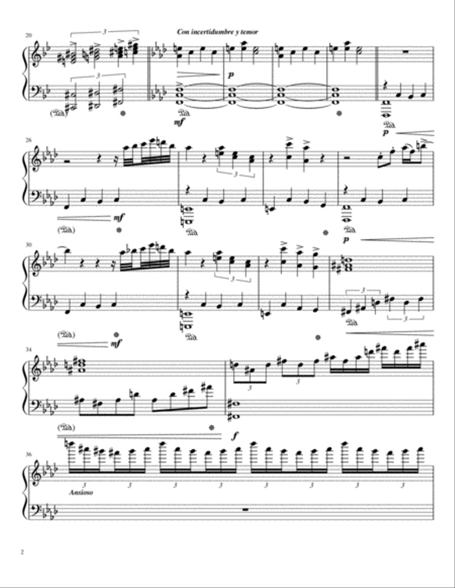 Desde Adentro Desde Adentro Piano Solo scores gallery preview page 3