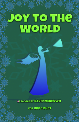 Book cover for Joy to the World, Jazz Style, for Oboe Duet