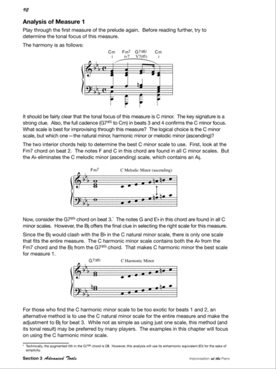 Improvisation at the Piano Piano Method scores gallery preview page 9