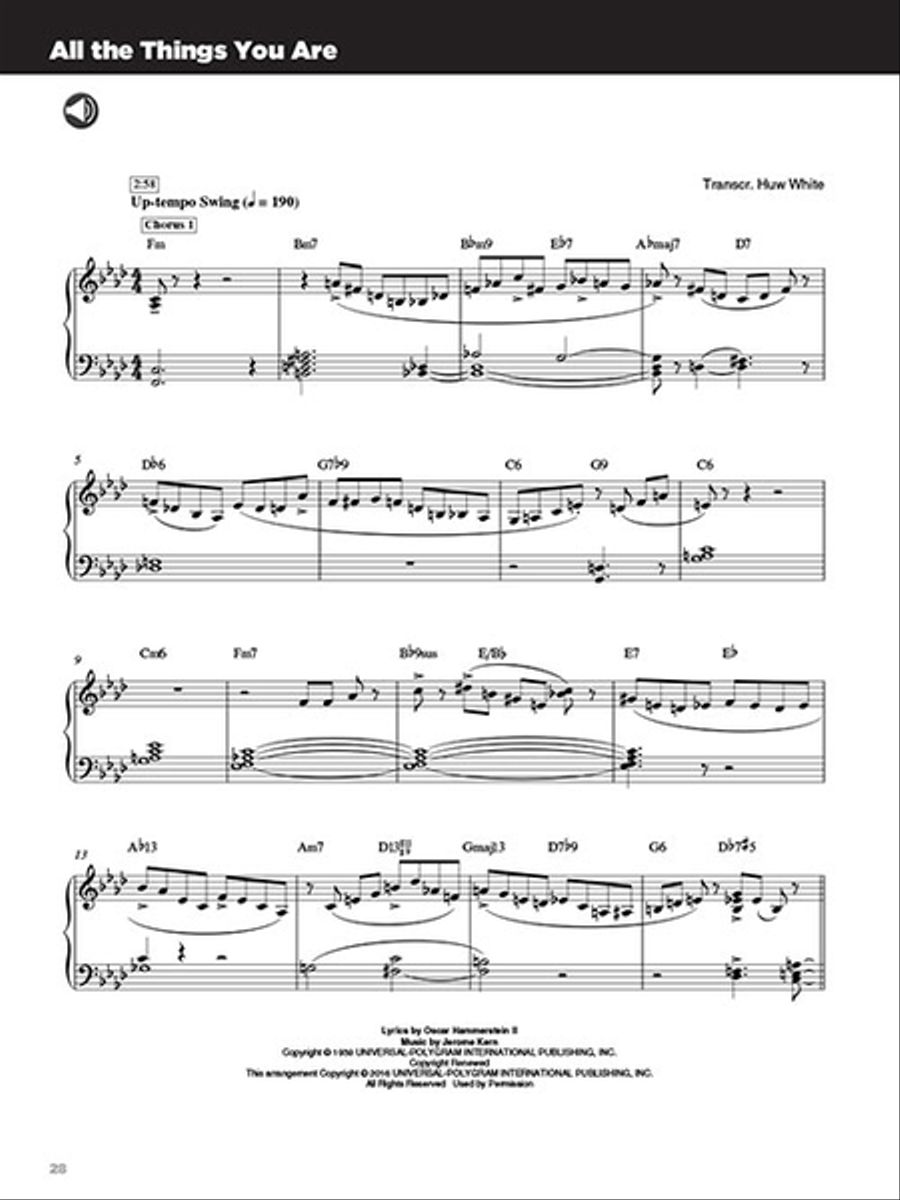 25 Great Jazz Piano Solos Piano Method scores gallery preview page 5