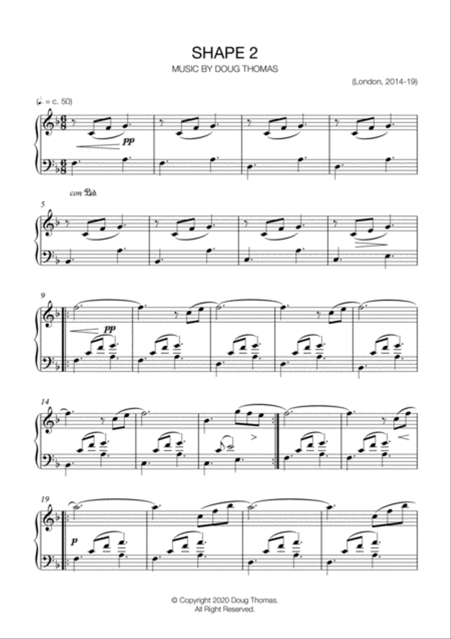 Shapes Piano Solo scores gallery preview page 4