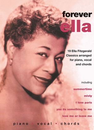 Book cover for Ella Fitzgerald -- Forever Ella