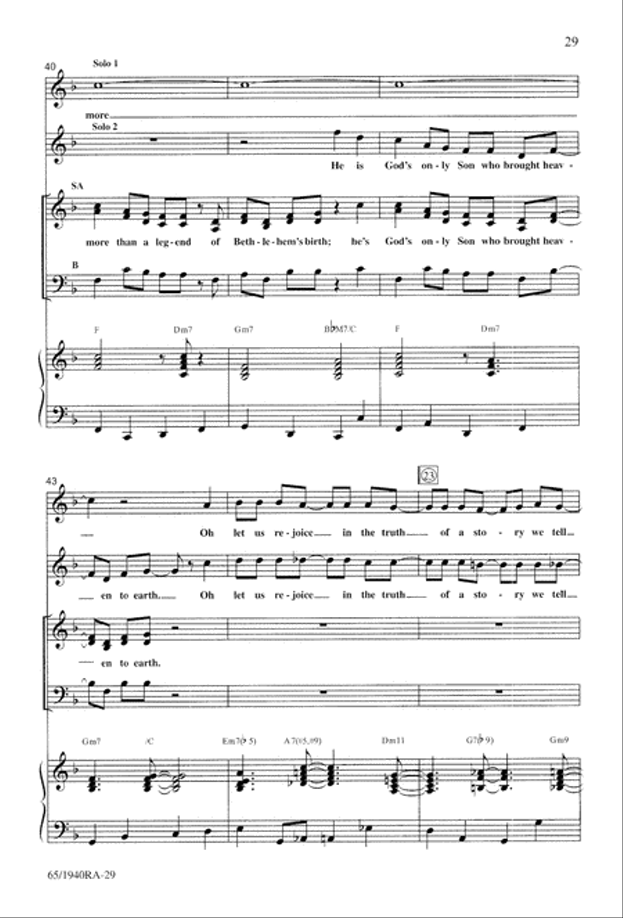 We Will Know Peace 3-Part scores gallery preview page 31