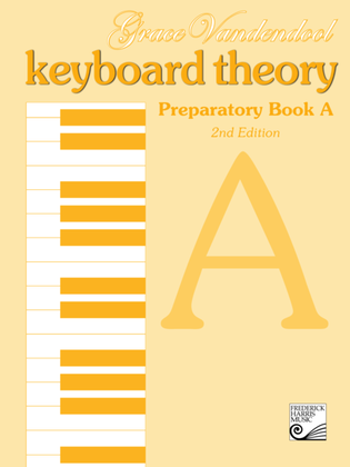 Book cover for Keyboard Theory Preparatory Series, 2nd Edition: Book A