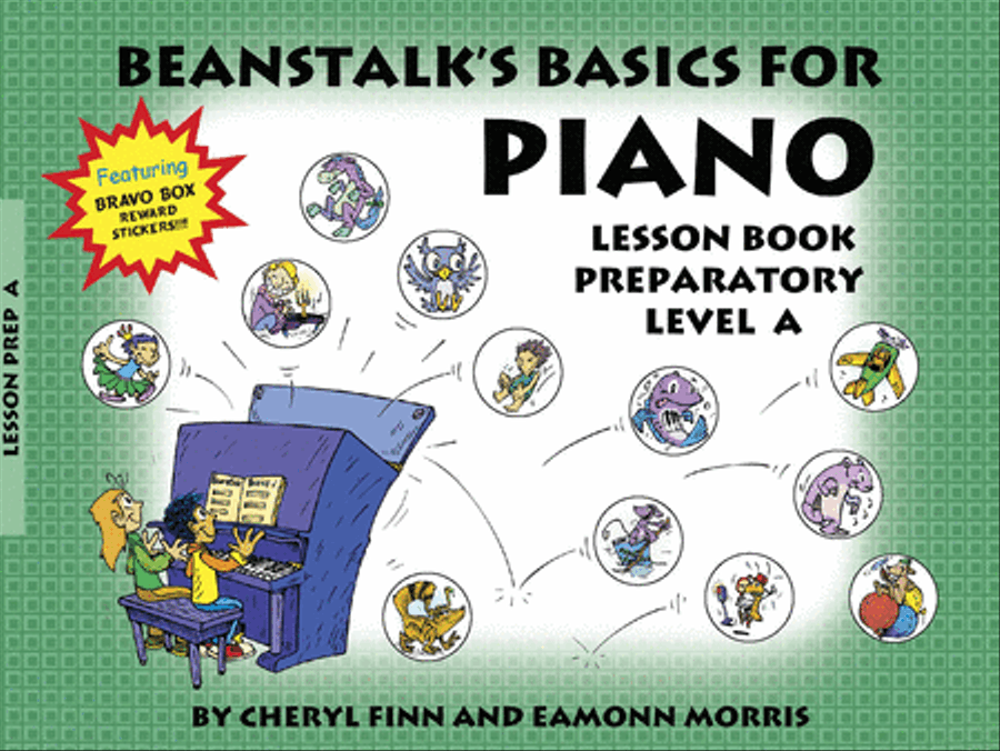 Book cover for Beanstalk's Basics for Piano