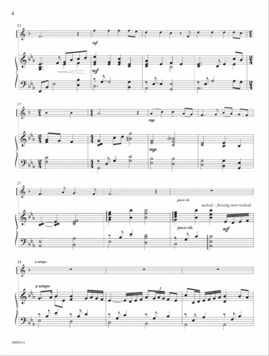 Rejoice Rejoice Trumpet Solo scores gallery preview page 3