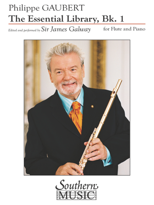 Book cover for Gaubert Essential Library for Flute and Piano – Book 1