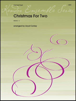 Book cover for Christmas For Two - 2 Bb Clarinets
