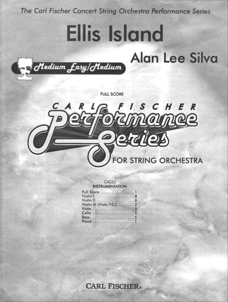 Ellis Island String Orchestra scores gallery preview page 1