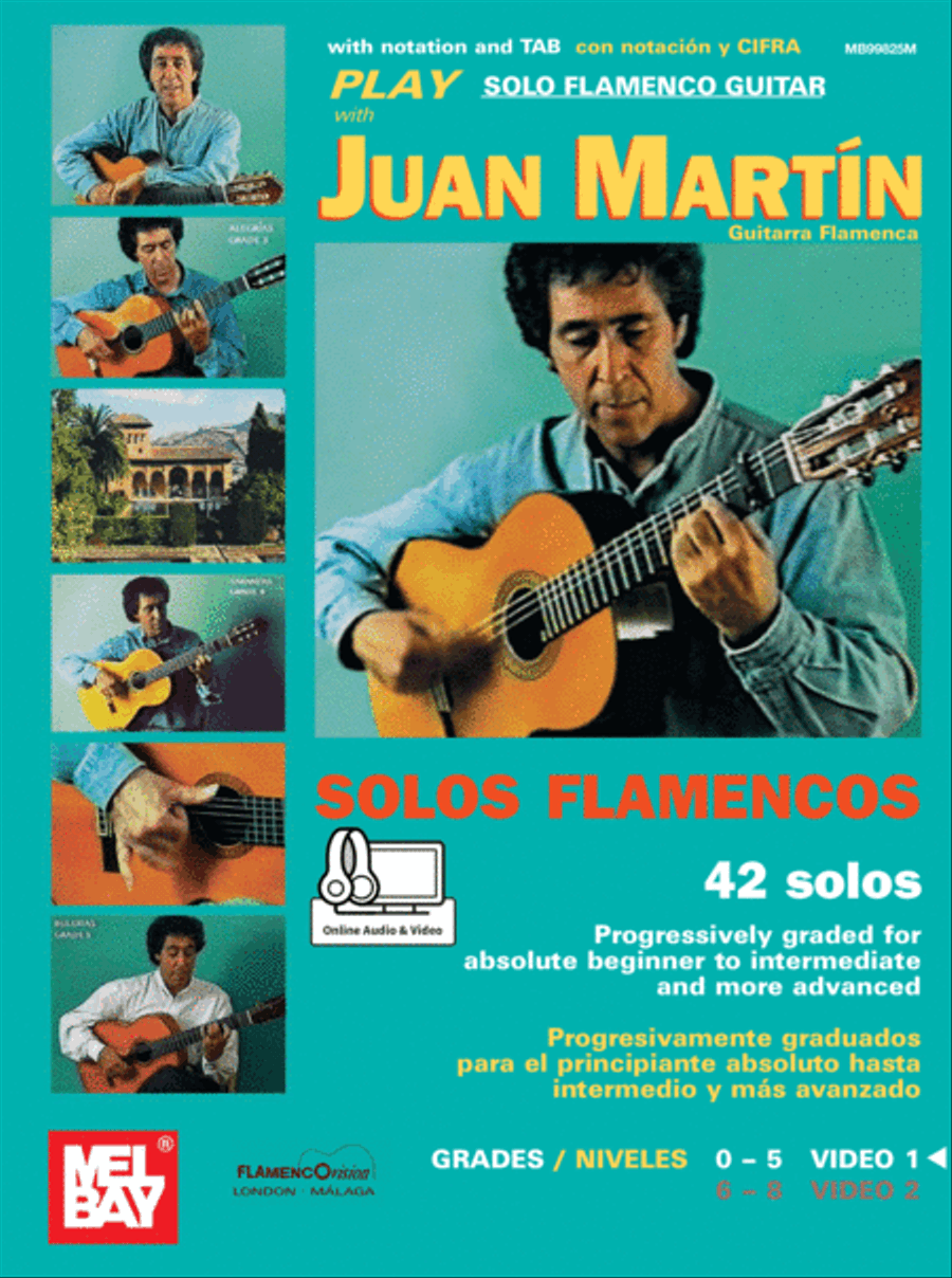 Play Solo Flamenco Guitar with Juan Martin Vol. 1 Acoustic Guitar scores gallery preview page 1