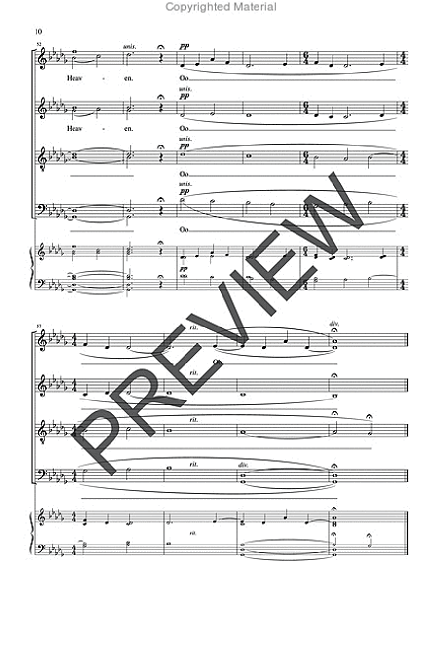 My Flight for Heaven Divisi scores gallery preview page 8
