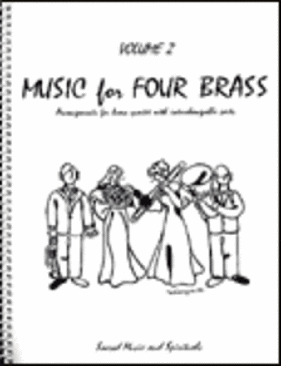 Music for Four Brass, Volume 2, Part 2 - French Horn Flexible/Adaptable scores gallery preview page 1